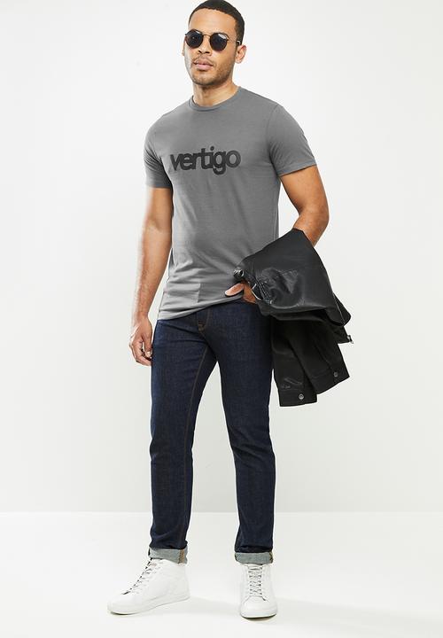Vertigo - Mens vertigo T-shirt - grey