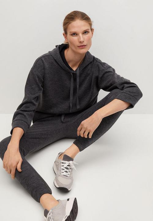 MANGO - Trousers maxime7 - dark grey