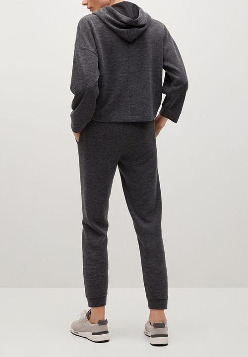 MANGO - Trousers maxime7 - dark grey