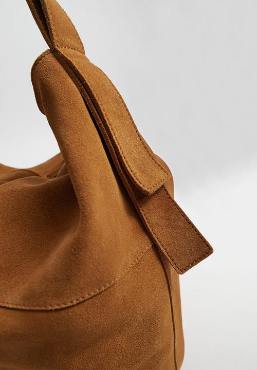 MANGO - Prima bag - medium brown