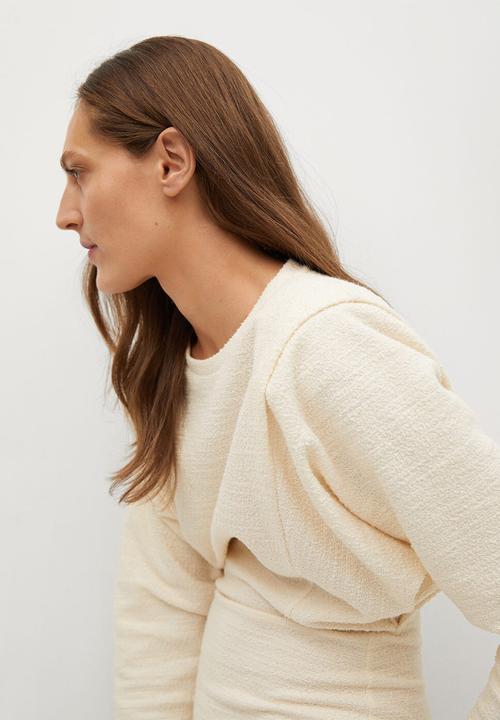 MANGO - Dress opra - light beige