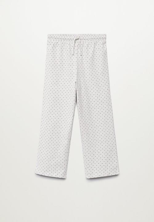 MANGO - Carlota pyjamas - pastel grey