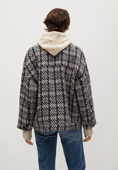 MANGO - Jacket xarop - navy