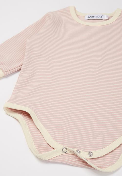 Baby Star - 3 piece set - pink & neutral 