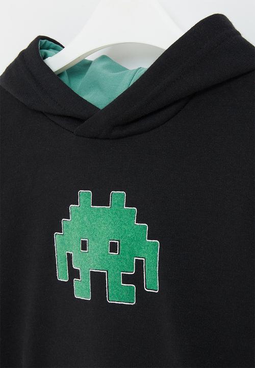 Pop Candy - Boys graphic printed sweatshirt - black
