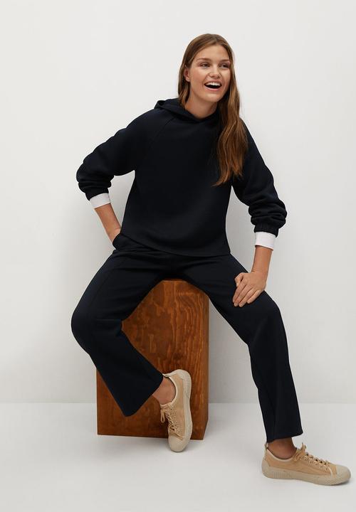 MANGO - Trousers tammy - navy