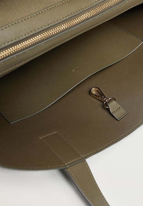 MANGO - Nyon bag - beige