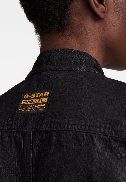 G-STAR - Shortsleeve workwear jumpsuit - pitch black