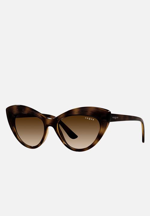 Vogue Eyewear - Vogue cat eye sunglasses - havana