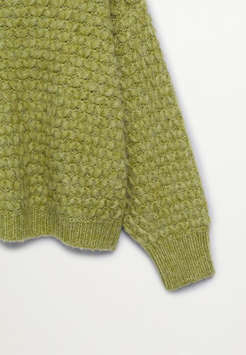 MANGO - Sweater norman - green