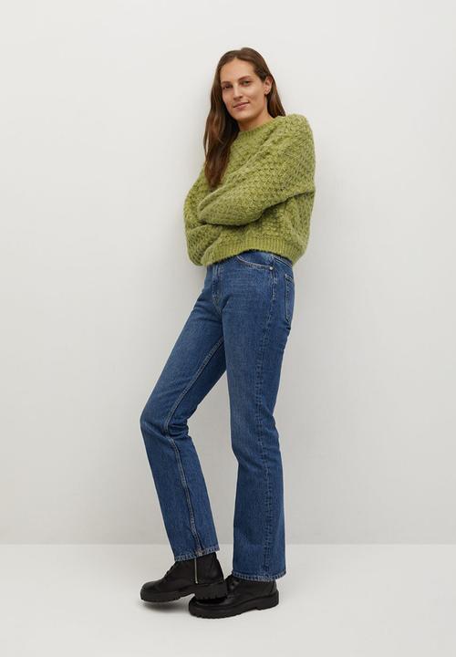 MANGO - Sweater norman - green