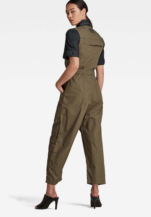 G-STAR - Sleeveless jumpsuit - combat