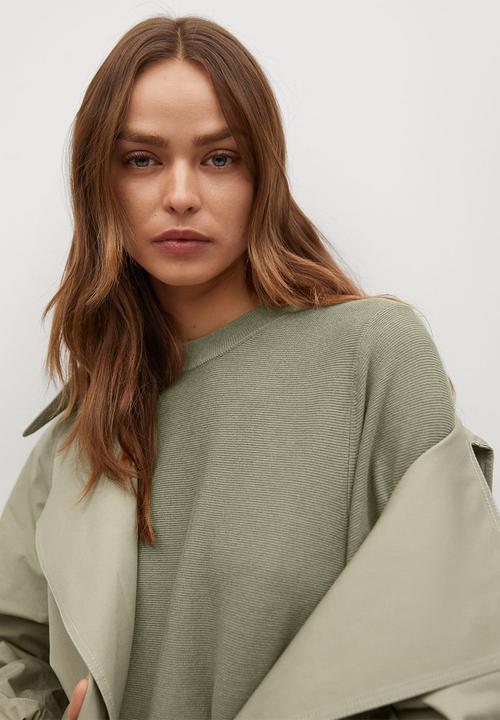 MANGO - Sweater milan - khaki