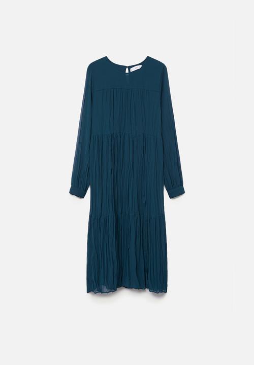 MANGO - Dress ara - blue