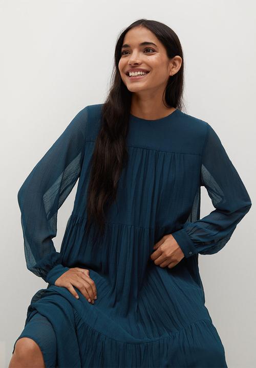 MANGO - Dress ara - blue