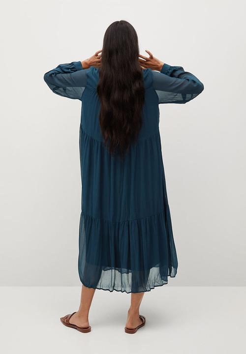MANGO - Dress ara - blue