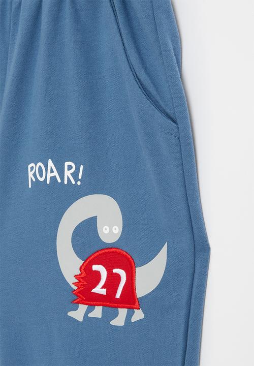 Pop Candy - Boys dino jogger - blue