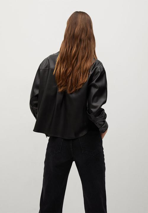 MANGO - Shirt cargo - black