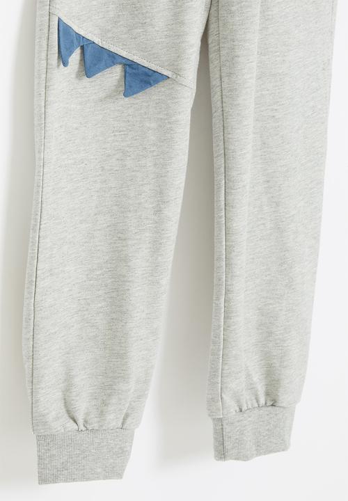 Pop Candy - Boys dino jogger - grey 