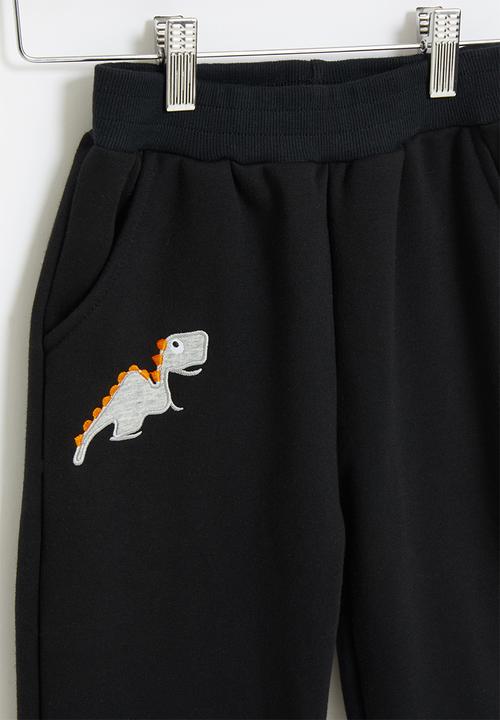 Pop Candy - Boys dino jogger - black