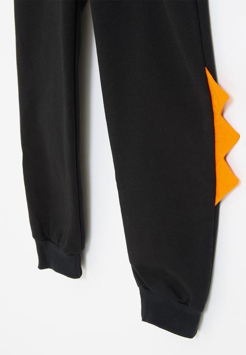 Pop Candy - Boys dino jogger - black