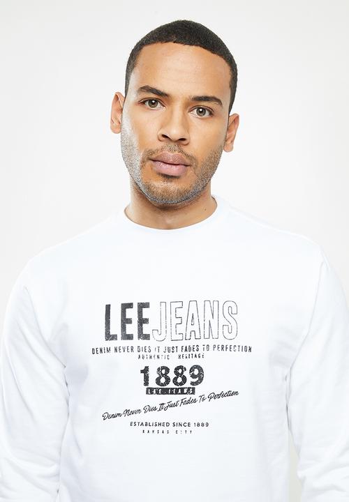 Lee  - Clothing perfection sweat - white
