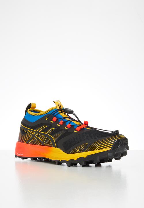 ASICS - Fujitrabuco pro - black/saffron