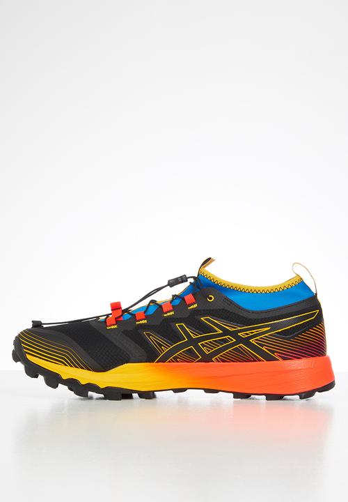 ASICS - Fujitrabuco pro - black/saffron