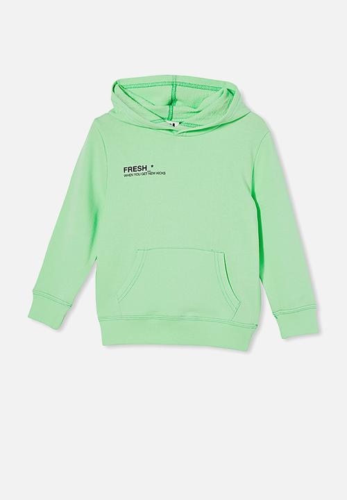 Cotton On - Milo hoodie - washed spearmint/fresh