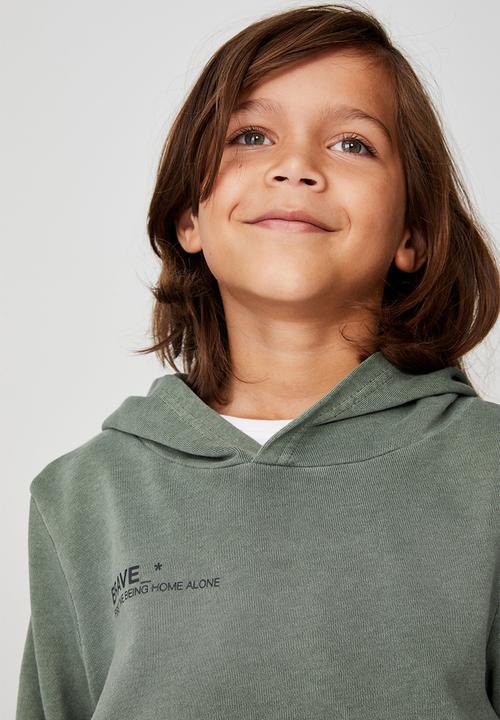 Cotton On - Milo hoodie - swag green/brave