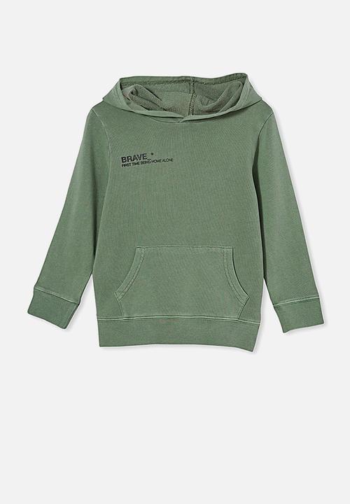 Cotton On - Milo hoodie - swag green/brave