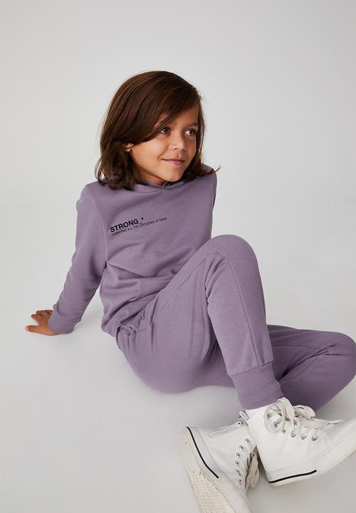 Cotton On - Milo hoodie - dusk purple/strong