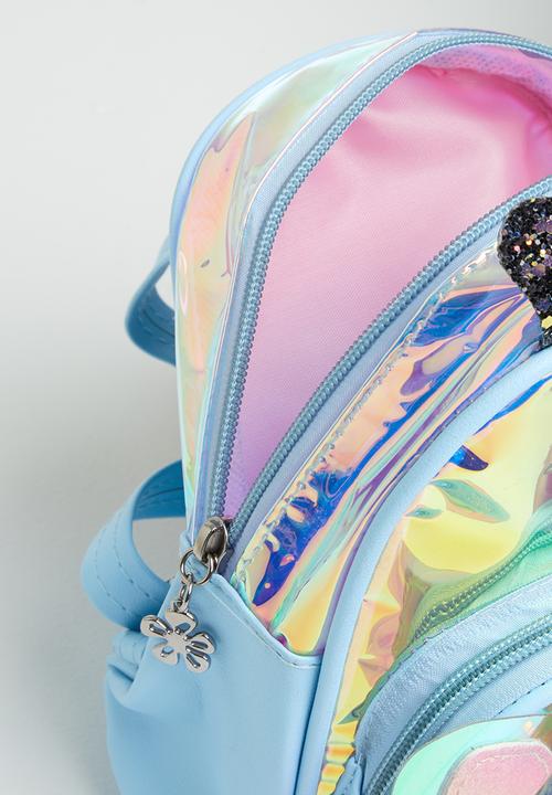 Pop Candy - Girls butterfly backpack - blue