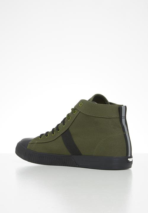 JEEP - Peg high-top sneaker - olive