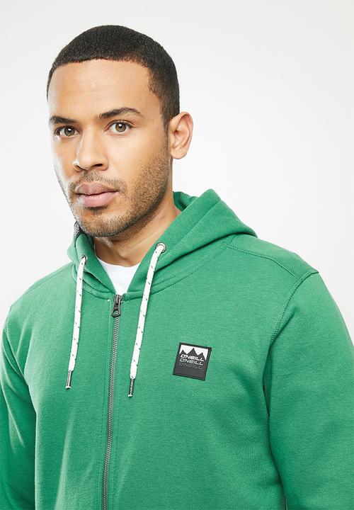 O'Neill - To the mountains zip thru hoodie - green