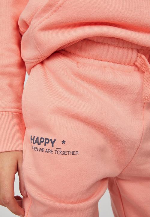 Cotton On - Marlo trackpant - musk melon/ happy