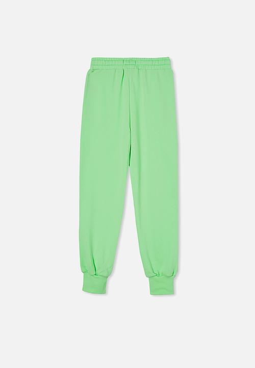Free by Cotton On - Mason trackpant - washed spearmint/fresh