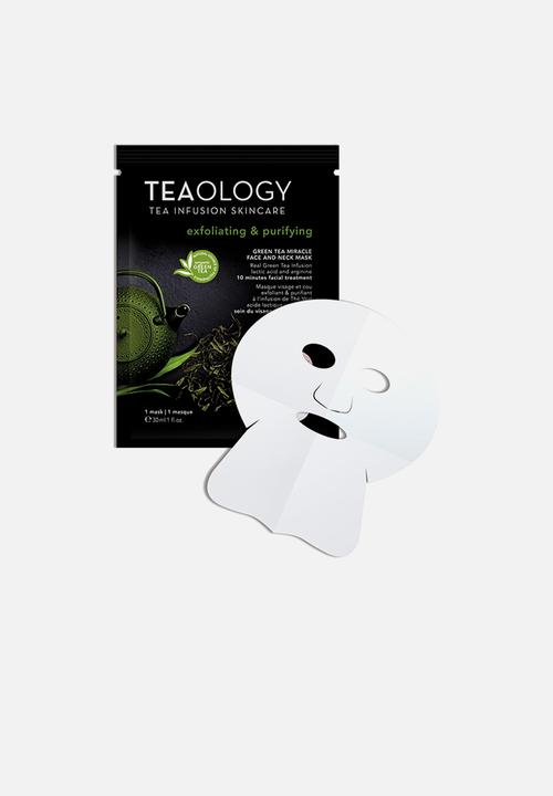 TEAOLOGY - Green Tea Miracle Face and Neck Mask