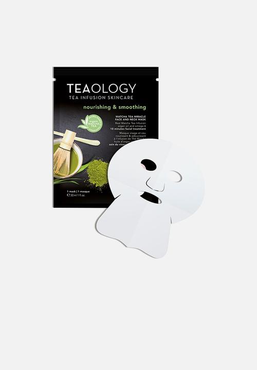 TEAOLOGY - Matcha Tea Miracle Face and Neck Mask