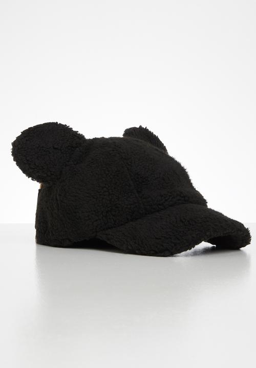 Pop Candy - Bear ears cap - black