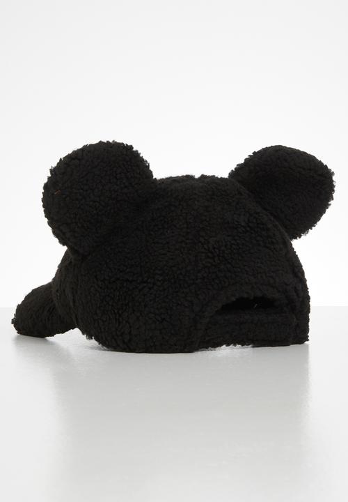 Pop Candy - Bear ears cap - black
