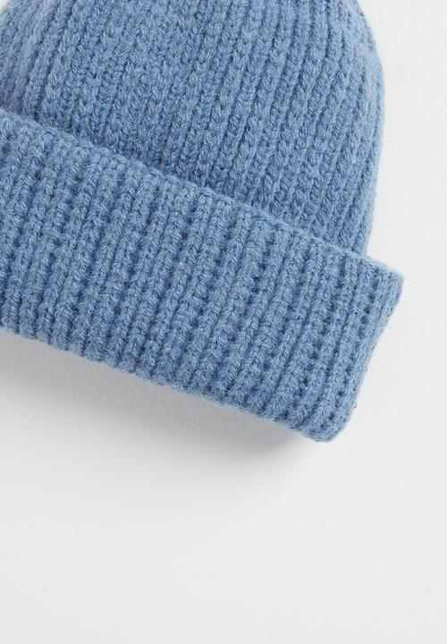 Pop Candy - Boys turn up beanie - blue