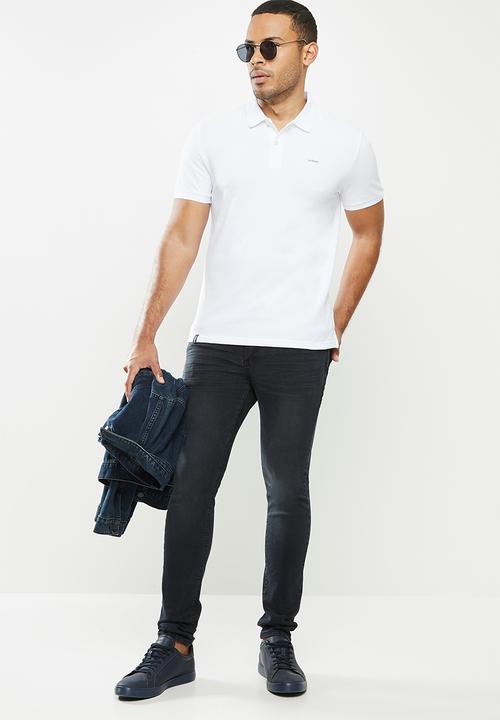 urban° - Mens urban denim jeans - black