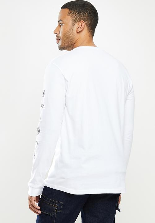 Billabong  - Eyesolation long sleeve tee - white