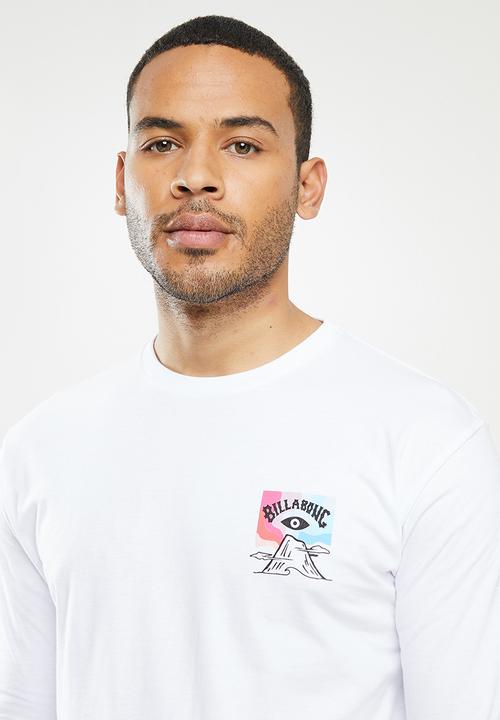 Billabong  - Eyesolation long sleeve tee - white