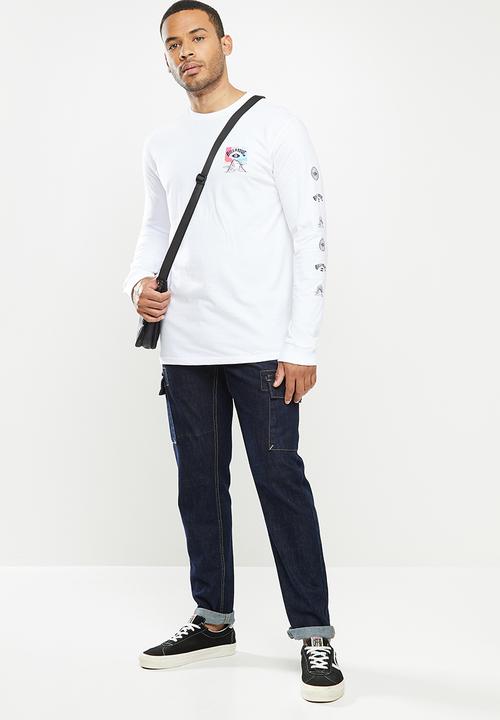 Billabong  - Eyesolation long sleeve tee - white