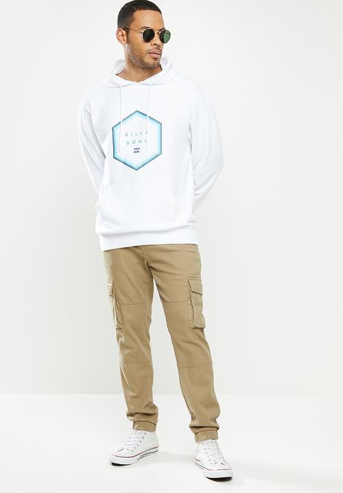 Billabong  - Access pop hood - white