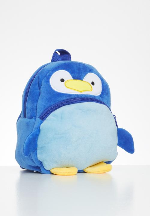 Pop Candy - Boys penguin backpack - blue