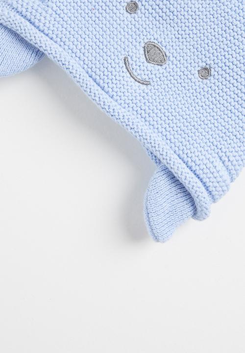 Pop Candy - Bear beanie - blue