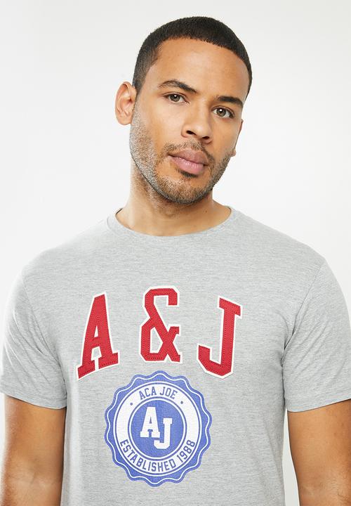 Aca Joe - Aca joe A&J T-shirt - grey
